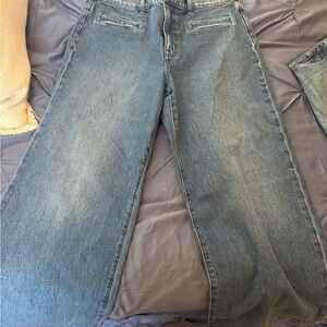 J Crew wide leg jeans